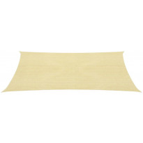 Aurinkopurje hdpe neliönmuotoinen 2x2 m beige