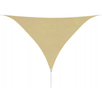 Aurinkopurje oxford-kangas kolmio 5x5x5 m beige