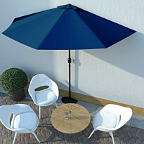 Aurinkovarjo ulkotiloihin alumiinitanko 300x150x253 cm