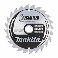 Pyörösahanterä Makita Specialized B-09173, Ø165x20x1.5mm, 24T