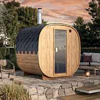 Tynnyrisauna Baltresto Cube, 220x230cm, 4 hlöä