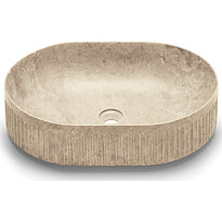 Malja-allas Bathco Striae Oval, 580x380mm, eri värejä