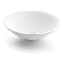 Malja-allas Bathco Piamonte, Ø420mm, mattavalkoinen