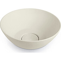 Malja-allas Bathco New Cuenca, Ø430mm, matta luonnonvalkoinen