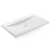 Pesuallas Bathco Manhattan, 800x450mm, valkoinen