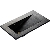 Pesuallas Bathco Tecno Pizarra, 800x450mm, musta
