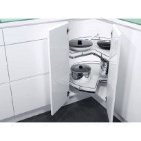 Kulmakaruselli Beslag Design Recorner Maxx &frac34;, 760mm, valkoinen