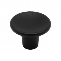 Nuppivedin Beslag Design Tuba, Ø28x19mm, musta