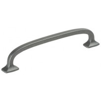 Lankavedin Beslag Design Classic, 186x9x38 mm, cc 160 mm, harmaa