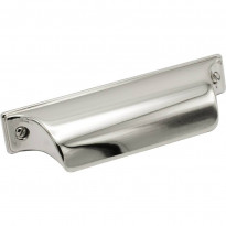 Kuppivedin Beslag Design Timjan, 105x24x27mm, kromi