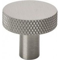 Nuppivedin Beslag Design Flat, Ø26x24mm, ruostumaton teräs