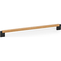 Tankovedin Beslag Design Duo Mini, 354.6x35x12mm, cc320mm, tammi/laavanharmaa