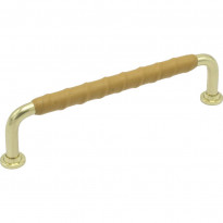 Lankavedin Beslag Design, 142x7x34mm, nahka/messinki