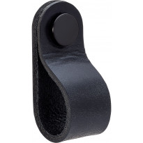Vedin Beslag Design Loop Round, nahka, musta