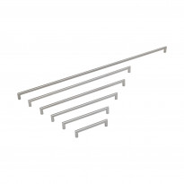 Lankavedin Beslag Design Norma, 12 140x12x32 mm, cc 128 mm, ruostumaton teräs
