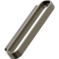Lankavedin Beslag Design Race, 128x35x13mm, cc96mm, tumma tammi/harjattu messinki