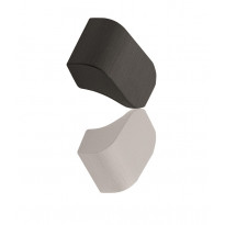 Vedin Beslag Design Fall, 28x30x20mm, musta