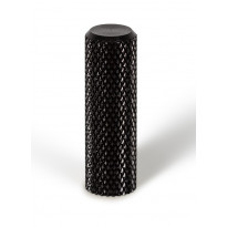 Nuppivedin Beslag Design Graf Mini, Ø10x33mm, mattamusta