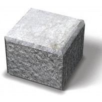 Kulmakivi Benders Megaloc 200x200x150 mm, grafiitti