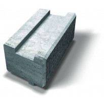 Muurikivi Benders Megawall Garden 400x200x150 mm, grafiitti