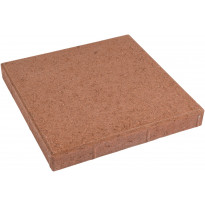 Betonilaatta 400x400x50mm, sileä, punainen