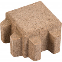 Hulevesikivi Grass, 115x115x80mm, hiekanruskea