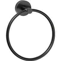 Pyyherengas Bemeta Dark, 170x55x195 mm, pyöreä, musta