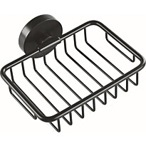 Saippuateline Bemeta Dark, 140x125x55 mm, musta