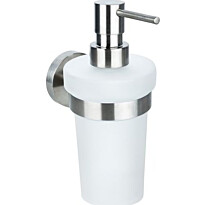 Saippua-annostelija Bemeta Neo, 230ml, 80x133x190 mm, hopea