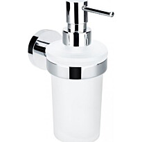 Saippua-annostelija Bemeta Omega, 230ml, hopea