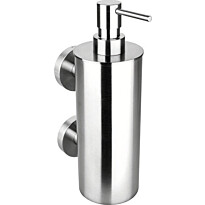 Saippua-annostelija Bemeta Neo, 550ml, 70x110x230 mm, hopea