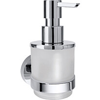 Saippua-annostelija Bemeta Omega, 75x100x150 mm, 200 ml, hopea
