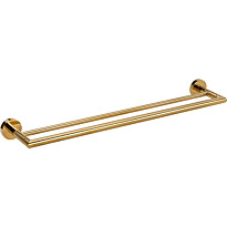 Kaksoispyyhetanko Bemeta Brilo, 600 mm, kulta