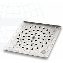 Lattiakaivo Euroshrink Kit Classic rst 110x110mm, pintakansi, harjattu teräs