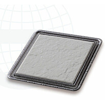 Lattiakaivo Euroshrink Kit Ceramic rst 110x110mm, laattakansi, kiiltävä teräs