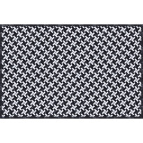 Pöytätabletti Beija Flor Marble Mosaic-2, 33x50cm, musta/valkoinen