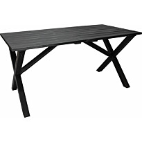 Puutarhapöytä Baltic Garden Scottsdale 150cm musta