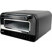 Pizzauuni Easy Cooking, 12&quot;, sähkökäyttöinen, musta, Verkkokaupan poistotuote