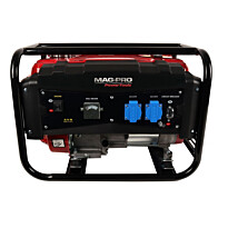 Aggregaatti Mag-Pro Power Tools, 2900W, 2x230V ulostulot