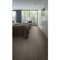 Kovetettu puulattia Bjelin Tammi Ekeborg 3.0 Mineral Grey, harjattu, mattalakattu, eri kokoja
