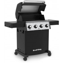 Kaasugrilli Broil King Crown 410, 4 poltinta, musta