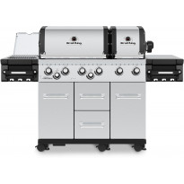 Kaasugrilli Broil King Imperial S 690 IR, 6 poltinta, sivukeitin infrapunalla, varraspaahdin