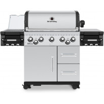 Kaasugrilli Broil King Imperial S 590 IR, 5 poltinta, sivukeitin infrapunalla, varraspaahdin