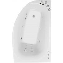 Poreamme Bathlife Trivsam Intro, 1600x1000mm, oikea, valkoinen
