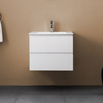 Allaskaappi Bathlife Eufori, 600-1000 mm, valkoinen