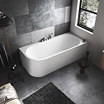 Kylpyamme Bathlife Själsro, oikea, 180 cm, Verkkokaupan poistotuote