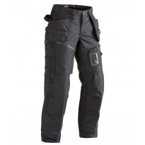 Riipputaskuhousut Blåkläder X1500, musta, softshell
