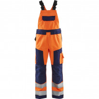 Lappuhaalari Blåkläder 2660 Highvis, huomio-oranssi/sininen