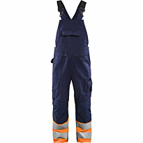 Lappuhaalari Blåkläder 2662 Highvis, mariininsininen/huomio-oranssi