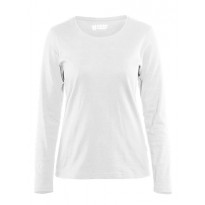 Naisten pitkähihainen t-paita Blåkläder 3301, valkoinen